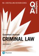 Monaghan, N: Law Express Question and Answer