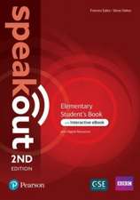 Speakout 2ed Elementary Student's Book & Interactive eBook w