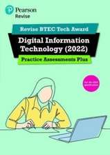 Jarvis, A: Pearson REVISE BTEC Tech Award Digital Informatio