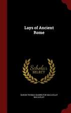 Lays of Ancient Rome