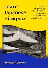 Learn Japanese Hiragana