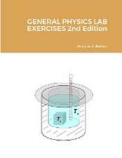 GENERAL PHYSICS LAB EXERCISES 2nd Edition