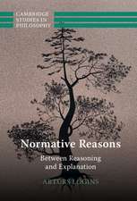 Normative Reasons: Between Reasoning and Explanation