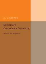 Elementary Co-ordinate Geometry: A Book for Beginners