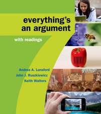 High School Version for Everything's an Argument with Readings