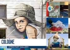 COLOGNE STREETART GALLERY (Wall Calendar 2023 DIN A3 Landscape)