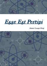 Esse Est Percipi