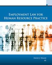 Employment Law for Human Resource Practice