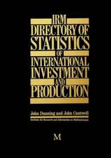 IRM Directory of Statistics of International Investment and Production