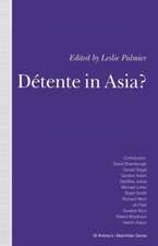 Détente in Asia?