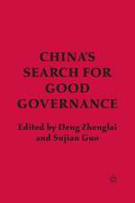 China’s Search for Good Governance