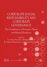 Corporate Social Responsibility and Corporate Governance: The Contribution of Economic Theory and Related Disciplines