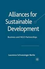 Alliances for Sustainable Development: Business and NGO Partnerships