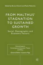 From Malthus' Stagnation to Sustained Growth: Social, Demographic and Economic Factors