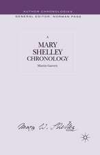 A Mary Shelley Chronology