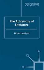 The Autonomy of Literature