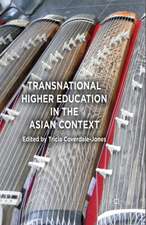 Transnational Higher Education in the Asian Context