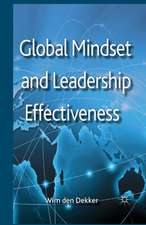 Global Mindset and Leadership Effectiveness