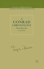 A Conrad Chronology