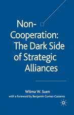 Non-Cooperation — The Dark Side of Strategic Alliances