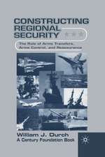 Constructing Regional Security: The Role of Arms Transfers, Arms Control, and Reassurance