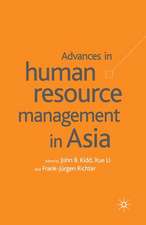 Advances in Human Resource Management in Asia