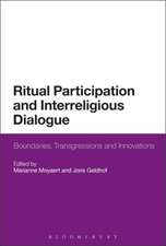 Ritual Participation and Interreligious Dialogue: Boundaries, Transgressions and Innovations