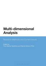 Multi-Dimensional Analysis: Research Methods and Current Issues