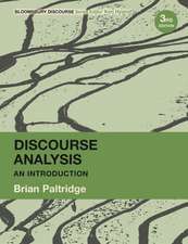 Paltridge, B: Discourse Analysis