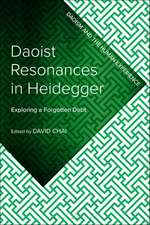 Daoist Resonances in Heidegger