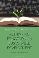 Rethinking Education for Sustainable Development: Research, Policy and Practice