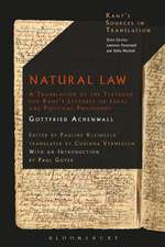 Natural Law: A Translation of the Textbook for Kant’s Lectures on Legal and Political Philosophy