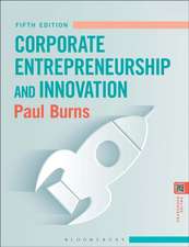 Corporate Entrepreneurship and Innovation