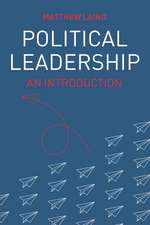 Political Leadership: An Introduction