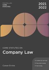 Core Statutes on Company Law 2021-22