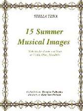 15 Summer Musical Images Melodies for Piano & Flute or Violin, Oboe, Mandolin