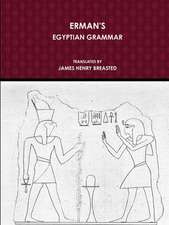 ERMAN'S EGYPTIAN GRAMMAR