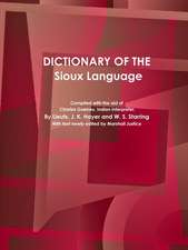 Dictionary of the Sioux Language