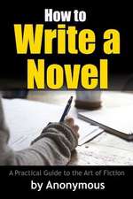 How to Write a Novel