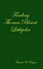 Finding Thomas Blount Littlejohn