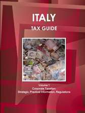 Italy Tax Guide Volume 1 Corporate Taxation