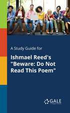 A Study Guide for Ishmael Reed's "Beware