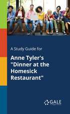 A Study Guide for Anne Tyler's 