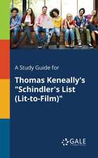 A Study Guide for Thomas Keneally's 