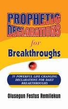 Prophetic Declarations for Breakthroughs 35 Powerful life changing Declarations for Daily Breakthroughs