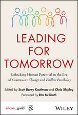 Leading for Tomorrow