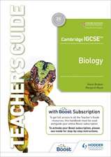 Cambridge IGCSE (TM) Biology Teacher's Guide with Boost Subscription