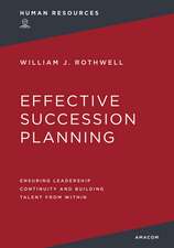 Effective Succession Planning