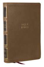 KJV Holy Bible: Compact Bible with 43,000 Center-Column Cross References, Brown Leathersoft (Red Letter, Comfort Print, King James Version)