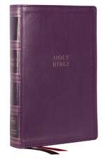 KJV Holy Bible: Compact Bible with 43,000 Center-Column Cross References, Purple Leathersoft w/ Thumb Indexing (Red Letter, Comfort Print, King James Version)